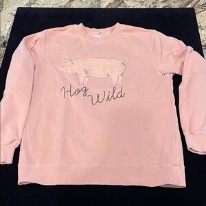 Pink Hog Wild Women's Sweatshirt